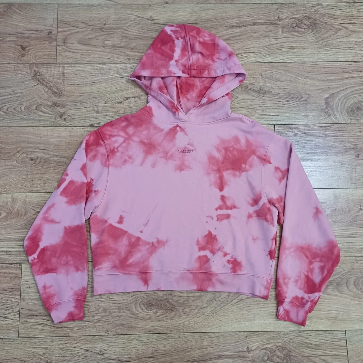 all saints tie dye hoodie