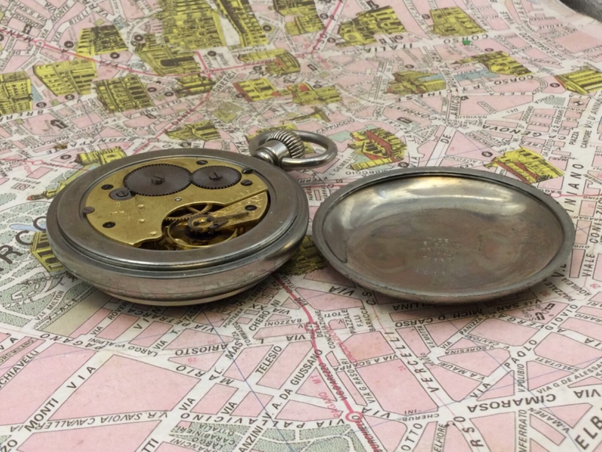 Montre De Poche Militaire Williamson Ltd London 1940 - Mécanique Manuelle, Boîtier Acier, Cadran Blanc - Occasion Très Bon état