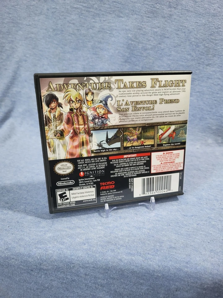 Nostalgia (Nintendo DS) Completo En Caja CIB Foto 2 de 4