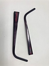 FENDI F654 TEMPLE ARM PART REPLACEMENT 603 135mm RED BURGUNDY ITALY 3452