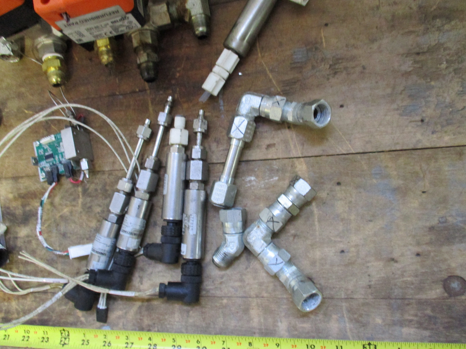 Lot of Fuelcell Genarator parts??? Valves,Regulator,Sensor's,Filter, S.S Hose's