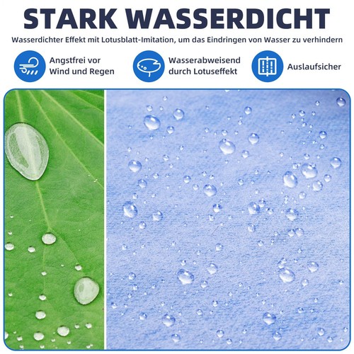 Abdichtbahn Dichtbahn 10/30m Entkopplungsmatte Abdichtungsbahn Bad Dusche Balkon - Afbeelding 10 van 15