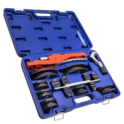 Pipe Tube Bender HVAC Refrigeration Ratcheting Manual Bending Cut Tool New