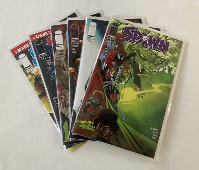 6ct Spawn King Rat City Sam Twitch Violator - Image Lot Of 6 Comics Comic Books