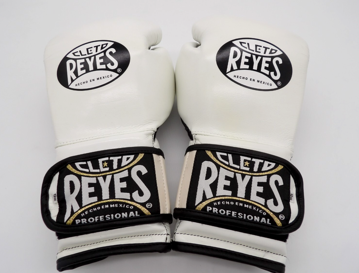 Cleto Reyes Hook Loop Leather Training Boxing Gloves 12 oz