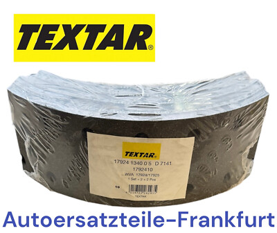 TEXTAR 1792410 Bremsbelagsatz, Trommelbremse IVECO Daily II , ZETA + WABCO 325,0