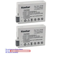 Kastar Replacement Battery for Canon LP-E8 LC-E8 & Canon EOS Rebel T2i Camera