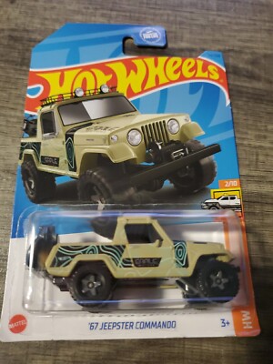 2023 HOT WHEELS - '67 JEEPSTER COMMANDO 94/250 - HW HOT TRUCKS 2/10 - 1:64