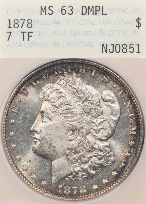 1878 MS 63 Graded Morgan US Dollars for sale | eBay