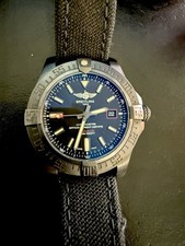 Breitling 44 Avenger Blackbird Titanium Watch V17311 Box and Papers 3