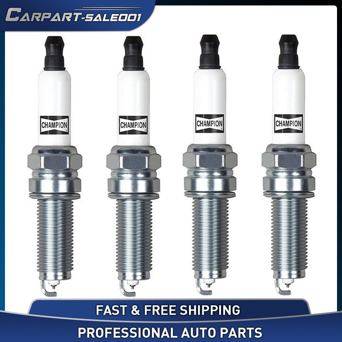 Champion Iridium 4pcs Spark Plug Kit For Hyundai Elantra 2016 2017 2018 2019