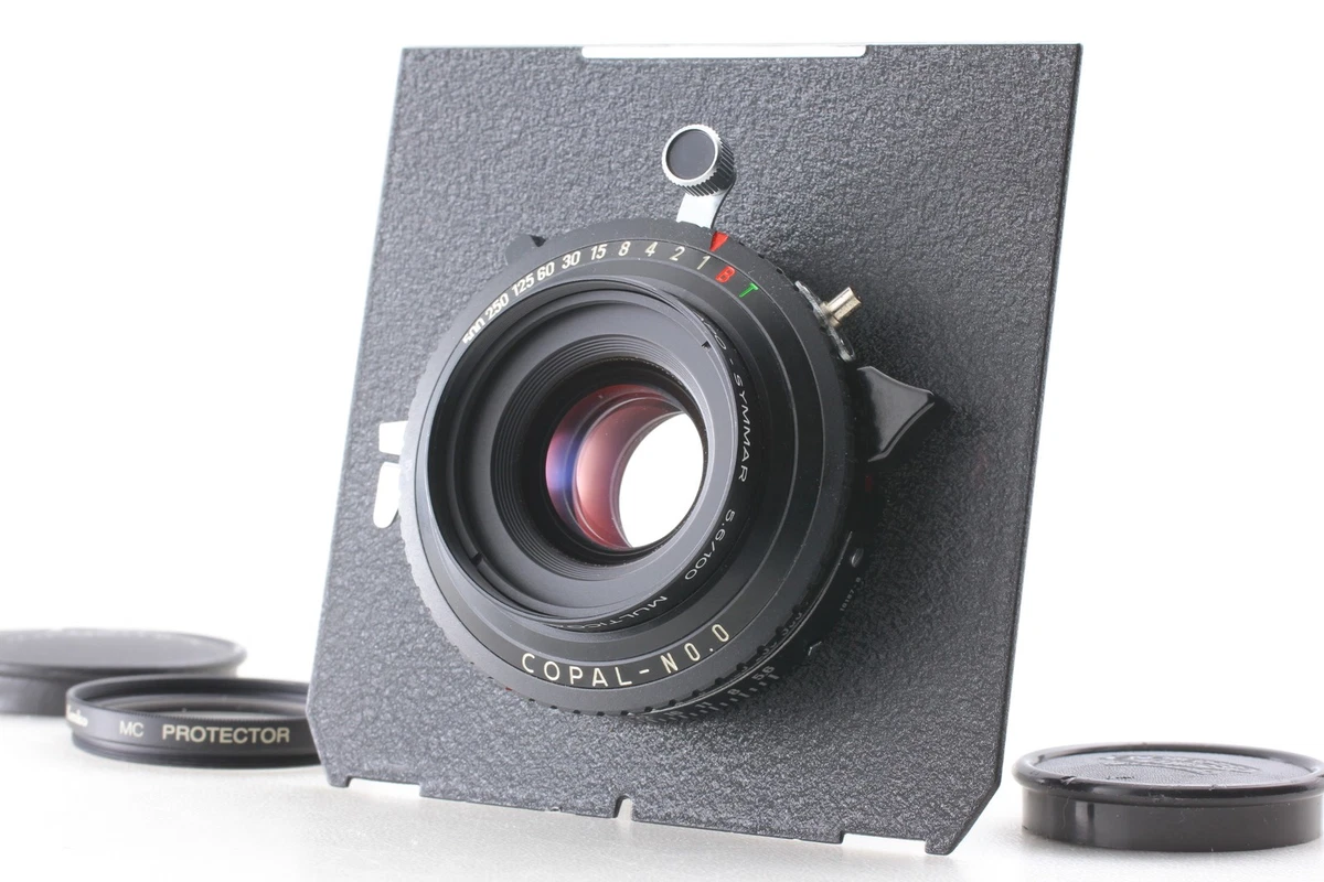 フィルムカメラ Schneider-Kreuznach Symmar 100mm f/5.6 フィルム