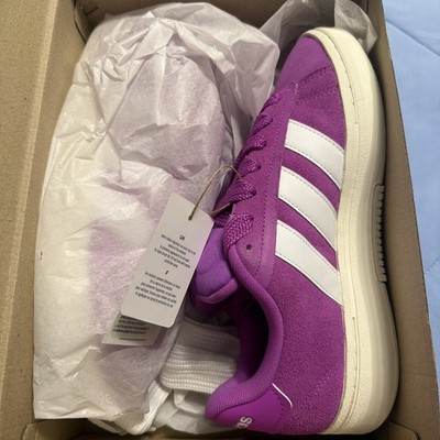 adidas Grand Court Alpha 00s Women's Sneakers Size 8 Purple Burst/White Core