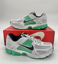 Women's 8 - Nike Zoom Vomero 5 White Stadium Green FJ2028-102