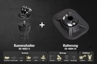Set: Railblaza Kamera Mount Adaptor Gopro + Halterung RibPort, für Schlauchboote