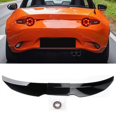 Car Rear Trunk Spoiler 46 50  Car Boot Wing Glossy Black For Mazda MX-5 Miata