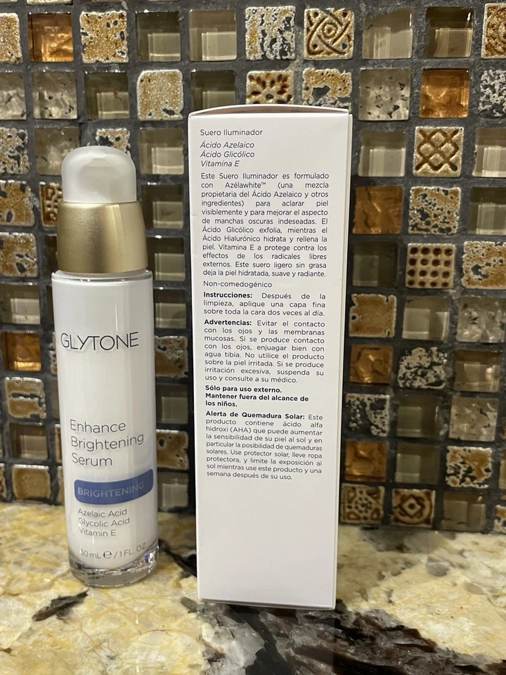 Glytone Enhance Brightening Serum 30ml 1oz New in Box Expires 10/27 - Image 4 of 4