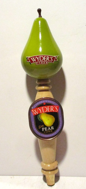 Wyder's Pear Cider Tap Handle Bar