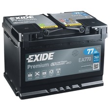 Exide EA770 Premium Carbon Boost 77Ah Autobatterie 12V Starterbatterie Batterie