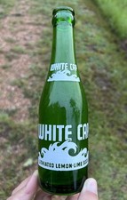 Vintage WHITE CAP 1949 Acl soda bottle Grapette Camden, Arkansas