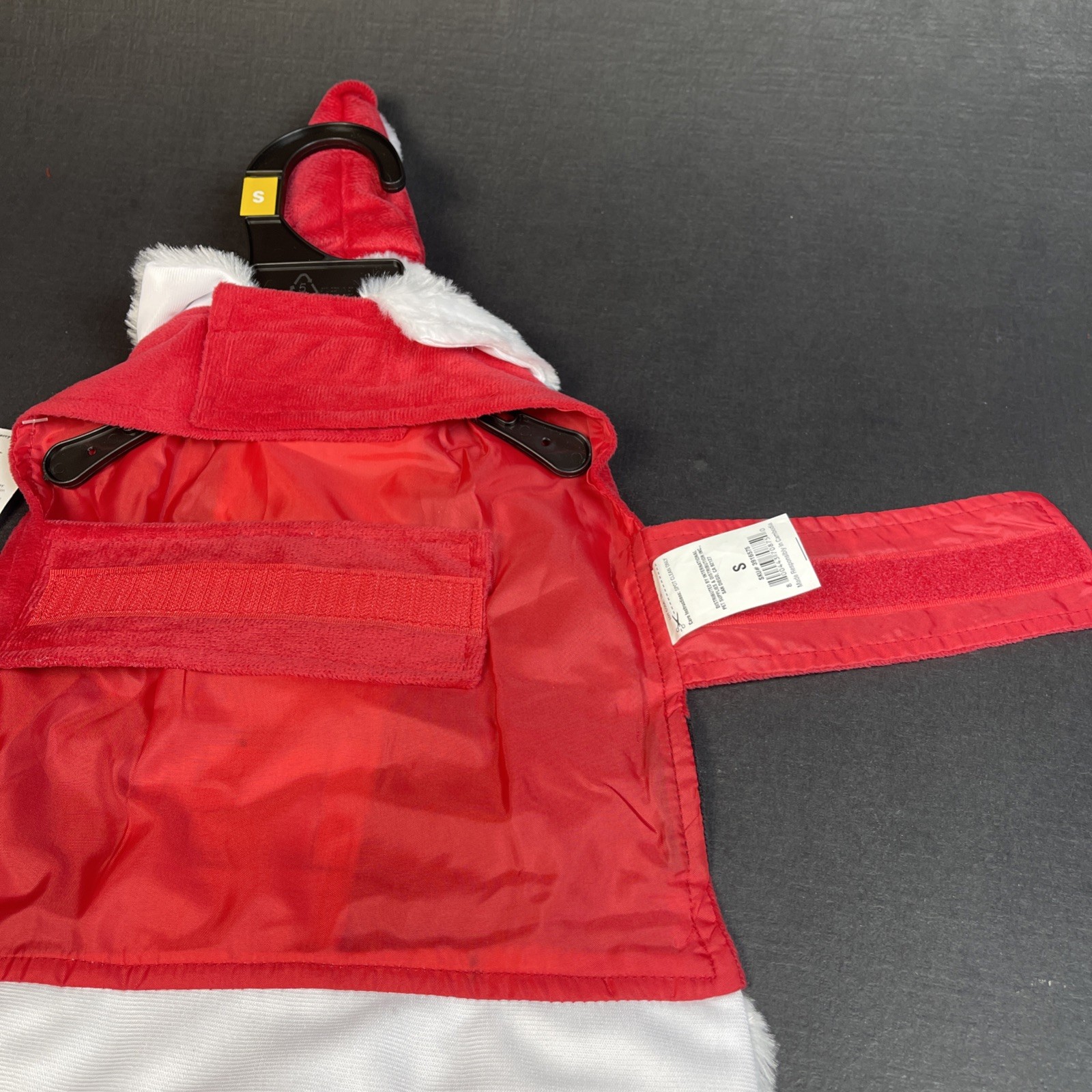 Petco Merry Makings Dog Santa Costume 2-Piece Plush Suit w/ Hat Size Small NWT