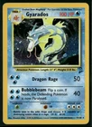 2000 Pokemon Base Set 2 Gyarados 7/130 Rare Holo NM English