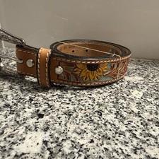 Ariat Floral Brown Belt - Accessories Belt Kids - A1307797