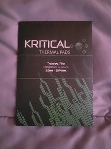 Kritical Thermal Pads 2.0mm 20W/mk