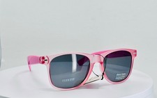 RETRO OPTIX WF01 MTPST Womens Pink Classic Square Full Rim Sunglasses Grey Lens
