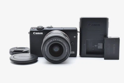 [Mint] Canon EOS M100 24.2MP Mirrorless Digital Camera w/ 15-45mm Lens #2614679
