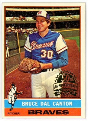 2025 Topps Heritage High Number 1976 Buyback Bruce Dal Canton Braves #486
