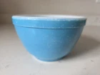 Vintage Pyrex Primary Blue #401 Small Nesting Mixing Bowl 1-1/2 Pint