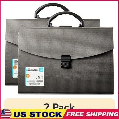 26 Pocket Expanding File Folder Legal Size Document Organizer W/ Secure Closure