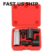 5pcs Oxygen Sensor Socket Vacuum Wrench O2 M12 M18 Tool Renew Thread Chaser Set