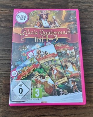 Alica Quatermain Teil 1-3 Purple Hills DVD-ROM