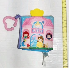 Disney Baby Princess Teether Soft Baby Activity Storybook Soft Book Crinkle