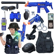 Police Officer Costume, SWAT Costume for Boys, Poloce Role Play Set... Fast Ship