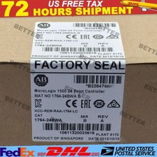 Allen-Bradley 1764-24BWA SER B MicroLogix1500 24 Point Controlle US Free Tax