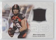 2023 SP Game Used Edition CFL Jersey Nick Arbuckle #CFL-NA 0b5