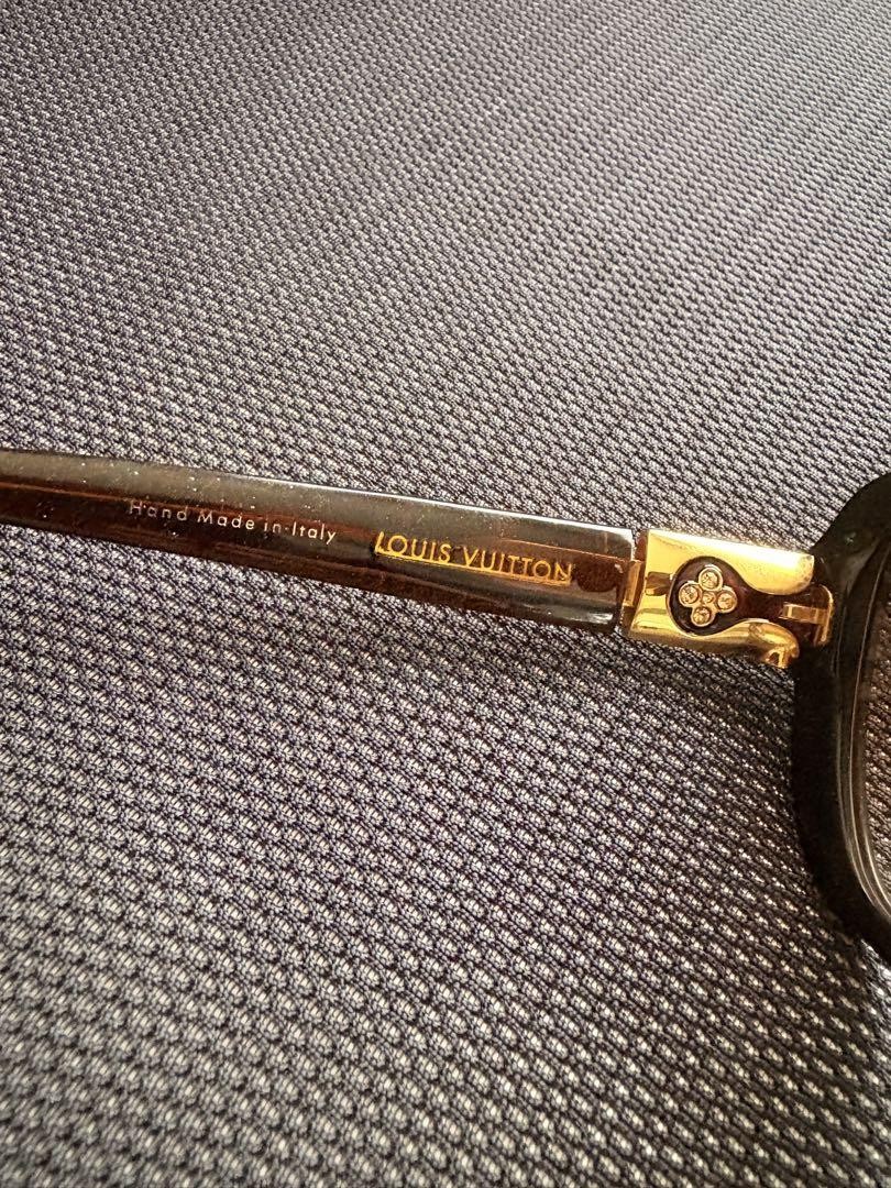 LOUIS VUITTON Z0456E Sunglasses Glitter Brown Frame Women | eBay