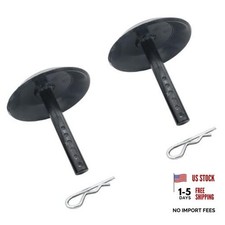 2 Pack Replacement Snow Plow Skid Shoes for ATV/UTV 2205071 2208864