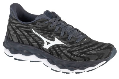 Laufschuhe Damen, Mizuno Wave Sky 8, Schwarz