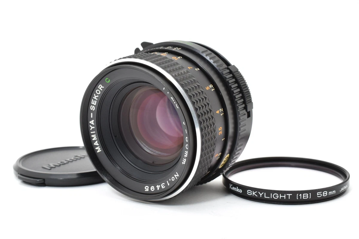 Double Objectif Mamiya 80mm F/2.8 Pour TLR – Démonté – Pour Pièces
