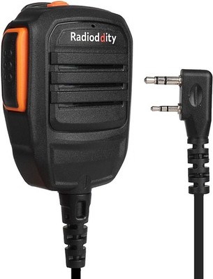 Lautsprecher Mikrofon für Radioddity UV5RTP, Funkgerät Speaker Mic Handfunkgerät