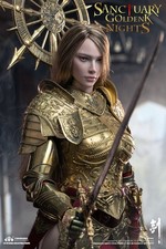 Pre-Sale COOMODEL SW002 1/6 Swords Of Chaos Golden Temple Guardian Brass Figure