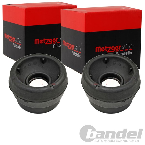 2X Metzger Domlager Vorne Passend FÜR Audi A1 A3 TT Seat Ibiza Leon MII Toledo-image