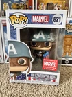 NEW FUNKO POP MARVEL COLLECTOR CORPS WWII ULTIMATES CAPTAIN AMERICA #821 FIGURE