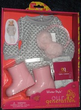 Our Generation Winter Style Fashion Outfit 18  Doll Clothes American Girl NEW