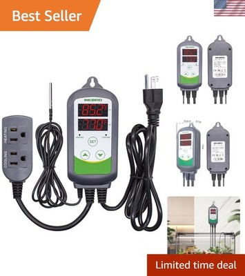 User-Friendly ITC-308 Thermostat - LCD Temperature Control for Efficient Brewing