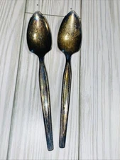 VTG Grapefruit- fruit spoons- WM. ROGERS MFG. CO 1960 Silverware Set Tarnished